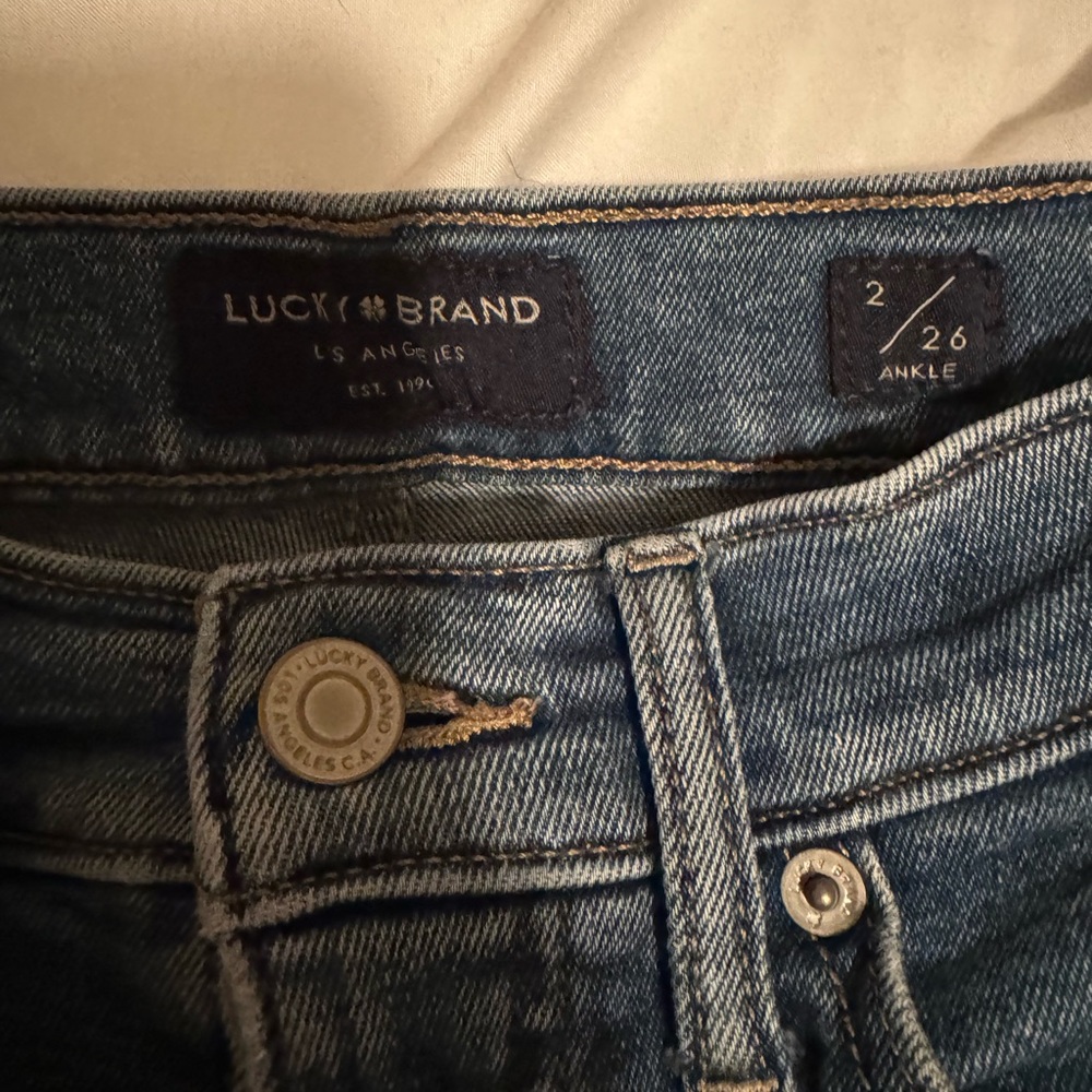 Lucky High Rise Ankle Jeans - Picture 2 of 6